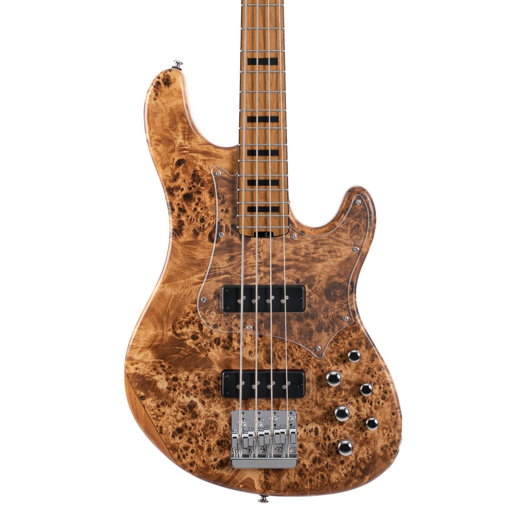 Cort GB Series Modern 4 4-String Bass Guitar - Open Pore Vintage Natural - Ploutone