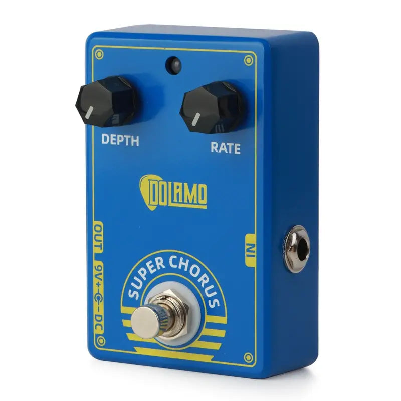 dc 3 pedals Dolamo D-3 Super Chorus Guitar Effect Pedal Chorus Pedal with True Bypass for Electric Guitar