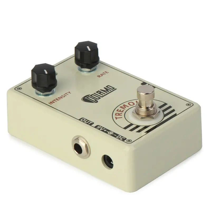 vintage distortion pedal Dolamo D-13 Vintage Style Tremolo Guitar Effect Pedal with Intensity and Rate Controls True Bypass Design for Electric Guitar