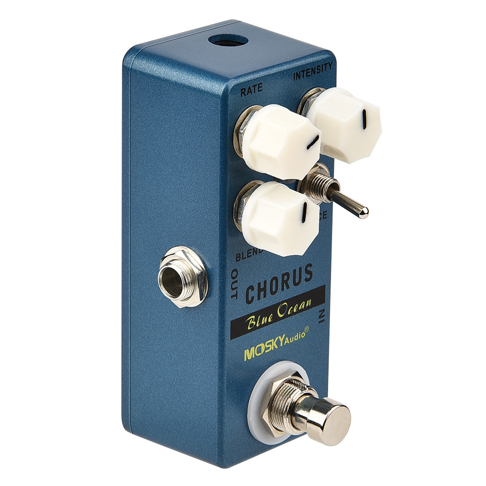 blue ocean delay pedal MOSKYaudio Blue Ocean Chorus Guitar Effect Pedal Chorus/True Bypass Rate + Blend + Intensity + Intence