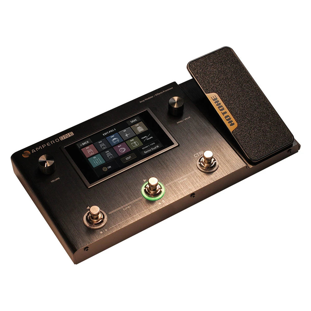 ギター hotone ampero one Hotone MP80 Ampero One Amp Modeler and Multi-Effects Guitar