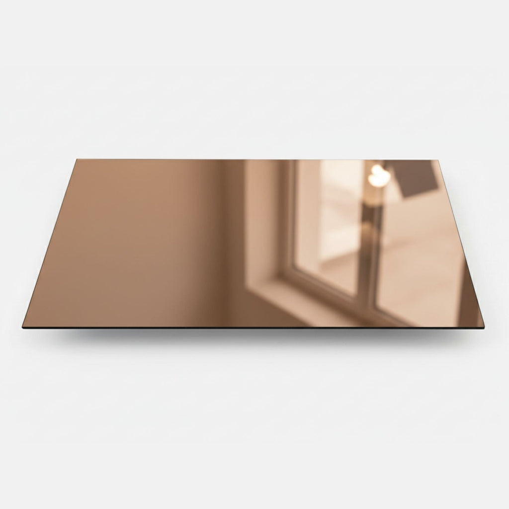 Acrylic Mirror Pickguard Material - Rose Gold Pickguards from Ploutone