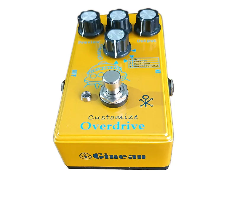 custom effects pedals Ginean Customize Overdrive Pedal