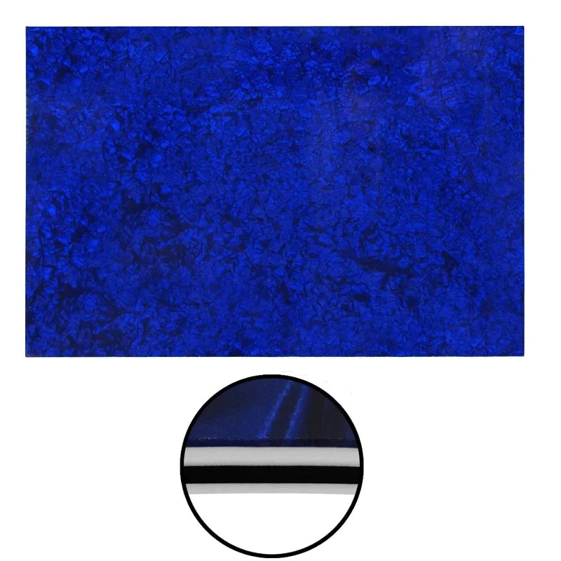 Guitar Pickguard Material - 4-Ply Bue Pearl - 17 x 11.5 inch Pickguard Blank Default Title - Ploutone