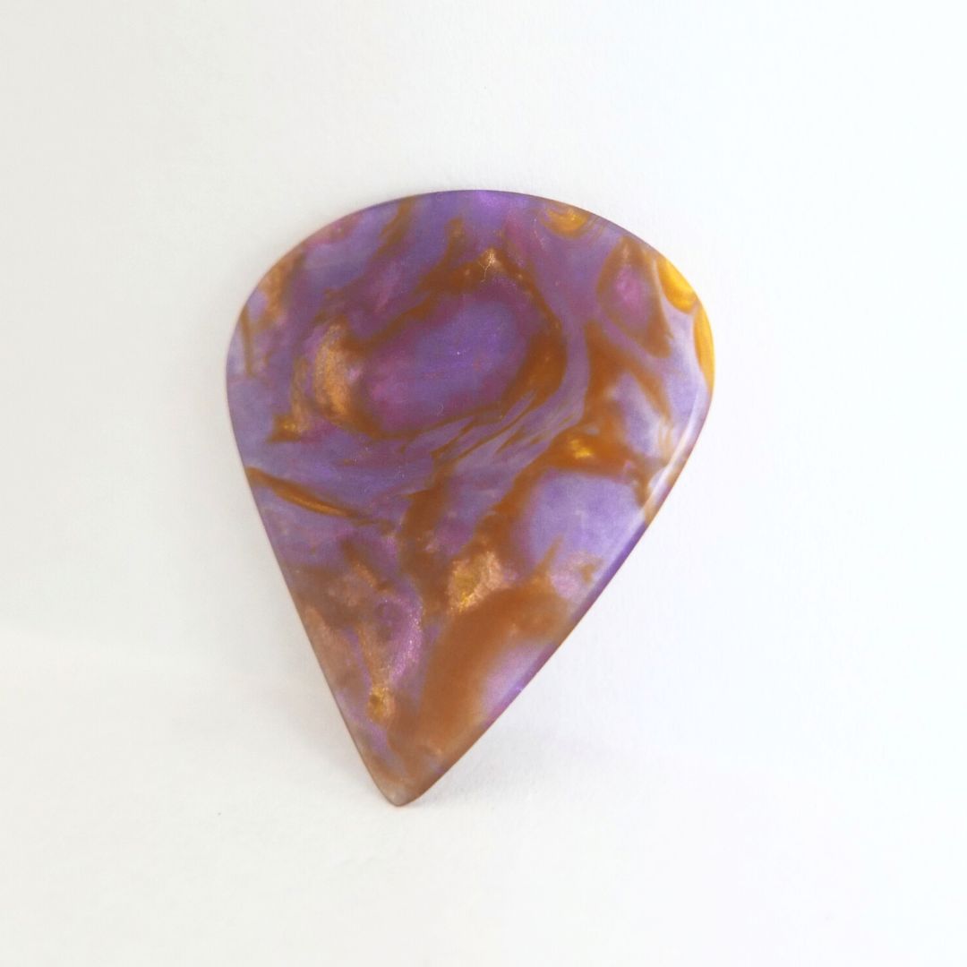 GT Plectrums USA Handmade Acrylic Resin Guitar Pick Pointy Shape 1.6mm - Ploutone