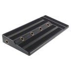 Rockhouse 2-Tier Velcro Guitar Effects Pedalboard Black - Ploutone