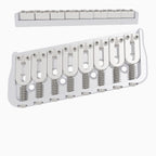 Hipshot 8-String Multi-Scale Fixed Guitar Bridge - Ploutone