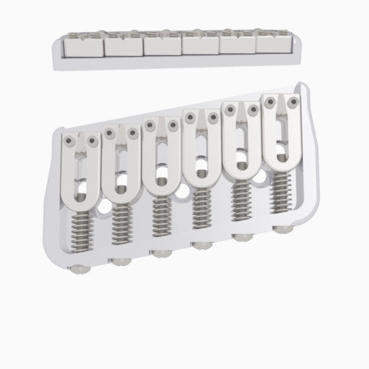 Hipshot 6-String Multi-Scale Fixed Guitar Bridge - Ploutone