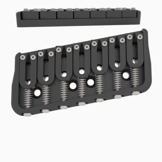 Hipshot 7-String Multi-Scale Fixed Guitar Bridge - Ploutone
