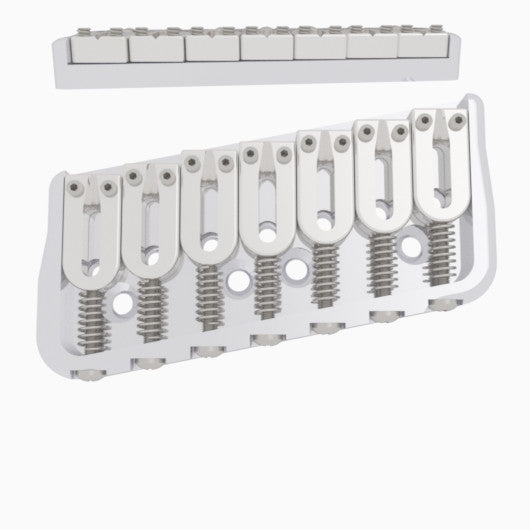 Hipshot 7-String Multi-Scale Fixed Guitar Bridge - Ploutone