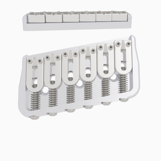 Hipshot 6-String Multi-Scale Fixed Guitar Bridge - Ploutone