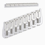 Hipshot 8-String Multi-Scale Fixed Guitar Bridge - Ploutone