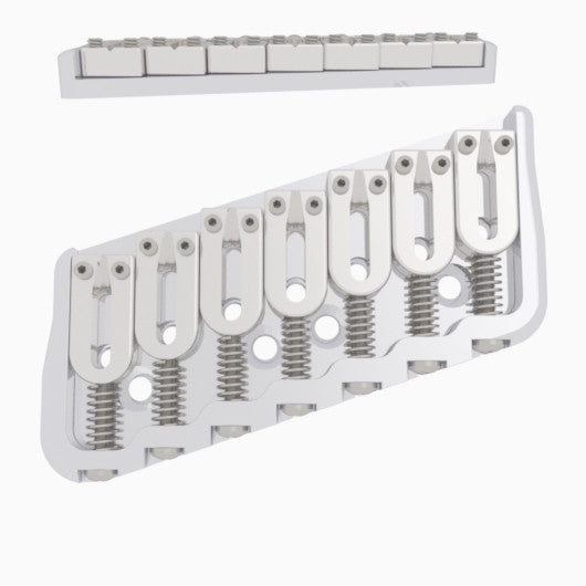 Hipshot 7-String Multi-Scale Fixed Guitar Bridge - Ploutone