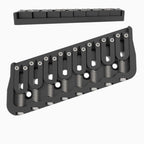 Hipshot 8-String Multi-Scale Fixed Guitar Bridge - Ploutone