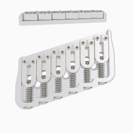 Hipshot 6-String Multi-Scale Fixed Guitar Bridge - Ploutone