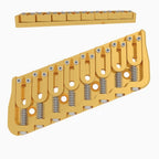 Hipshot 8-String Multi-Scale Fixed Guitar Bridge - Ploutone