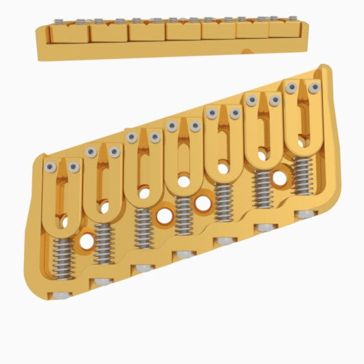 Hipshot 7-String Multi-Scale Fixed Guitar Bridge - Ploutone