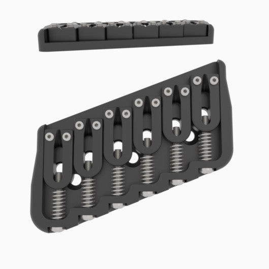 Hipshot 6-String Multi-Scale Fixed Guitar Bridge - Ploutone