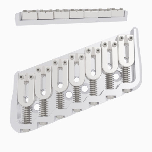 Hipshot 7-String Multi-Scale Fixed Guitar Bridge - Ploutone