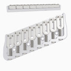 Hipshot 8-String Multi-Scale Fixed Guitar Bridge - Ploutone