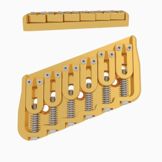 Hipshot 6-String Multi-Scale Fixed Guitar Bridge - Ploutone