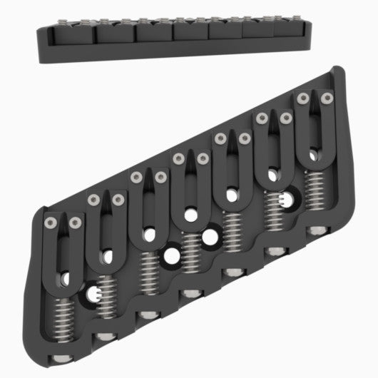 Hipshot 7-String Multi-Scale Fixed Guitar Bridge - Ploutone
