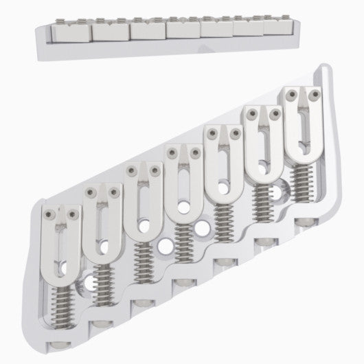 Hipshot 7-String Multi-Scale Fixed Guitar Bridge - Ploutone