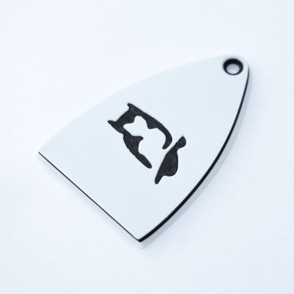 Custom PRS SE Truss Rod Cover – Owl (Multiple Colors) Guitar Fittings & Parts from Ploutone