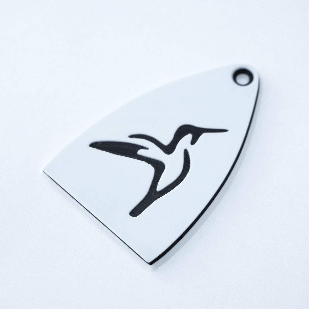 Custom PRS SE Truss Rod Cover – Hummingbird (Multiple Colors) Guitar Fittings & Parts from Ploutone