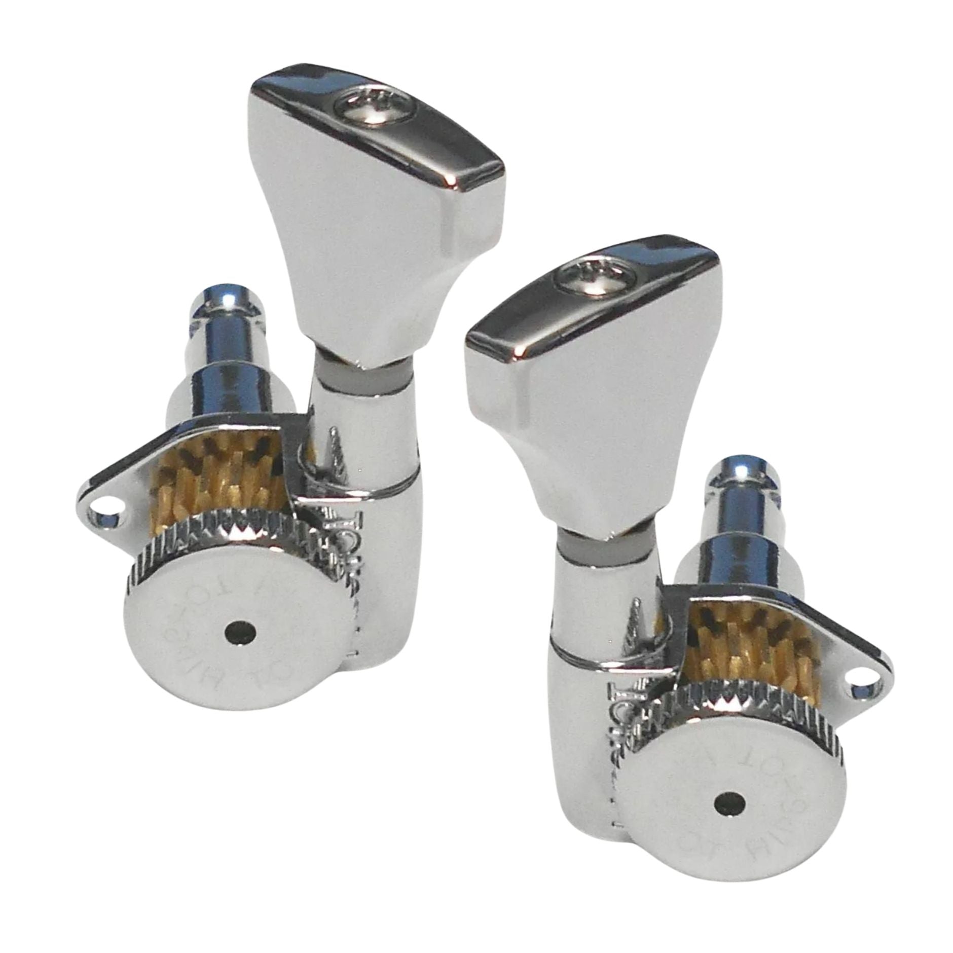 Hipshot Grip-Lock Open Gear Guitar Tuner Upgrade Kit for 3+3 Headstocks (10mm Post Holes)