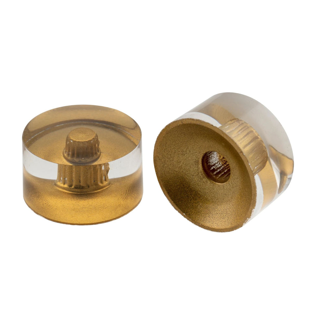Gretsch Streamliner Knobs (Set of 4), Gold, 6mm, 18 Spline - Ploutone