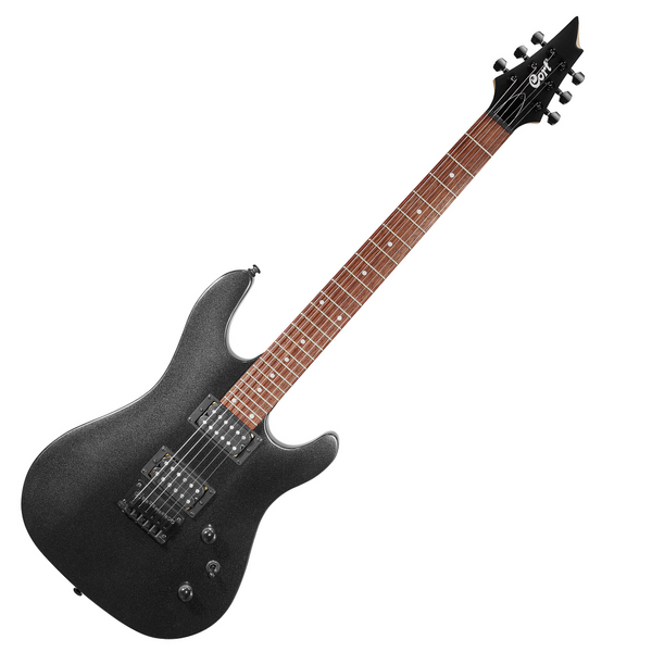 Cort KX100 6-String Electric Guitar in Black Metallic - Ploutone