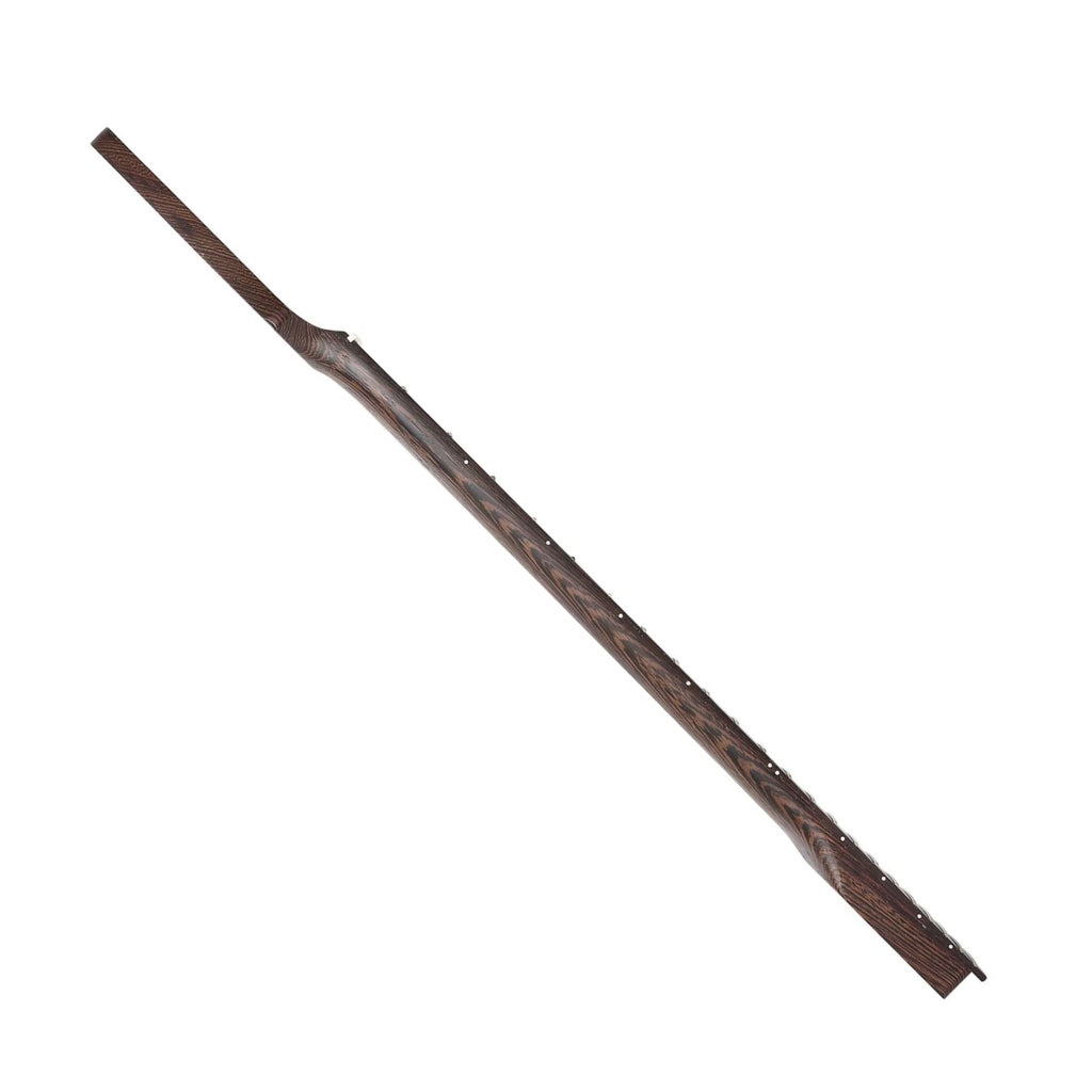 Wenge Tele-Style Guitar Neck, 22 Fret, Wenge Fretboard, 9.5" Radius (Bone Nut, Bolt-On) - Ploutone