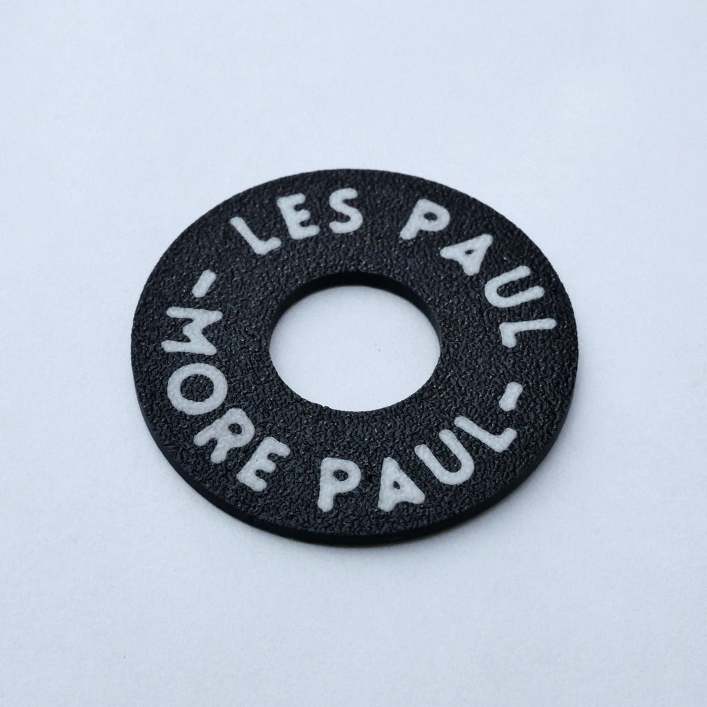 Custom Guitar Toggle Switch Plate - White  from Ploutone