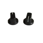 Davies 1510 Black Pointer Knobs for Amp and Effect Pedal - Black (Set of 10) - Ploutone