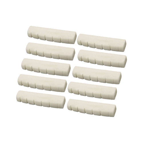 10x Bone Guitar Nut Slotted 43mm for Gibson Epiphone Les Paul - Ploutone