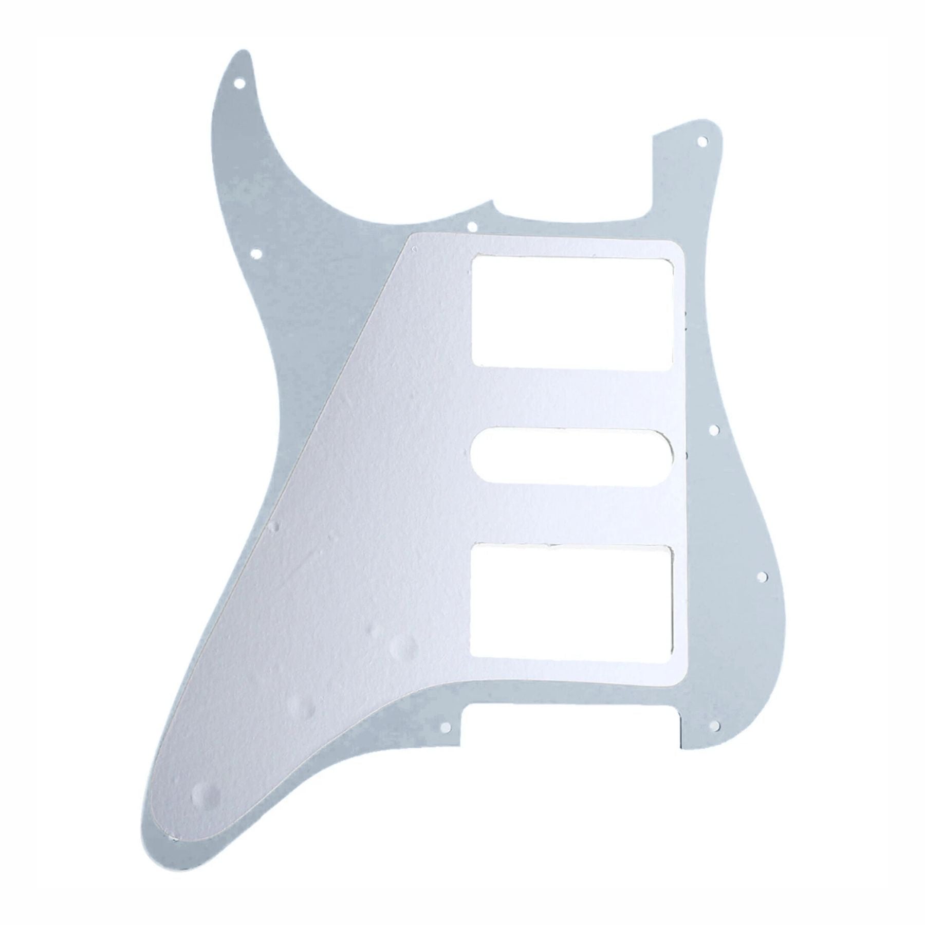 11-Hole HSH Strat Pickguard (Square Corner) - 15+ Colors - Ploutone