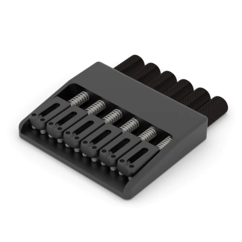 Hipshot 6-String Headless Fixed Bridge Black No Headpiece - Ploutone