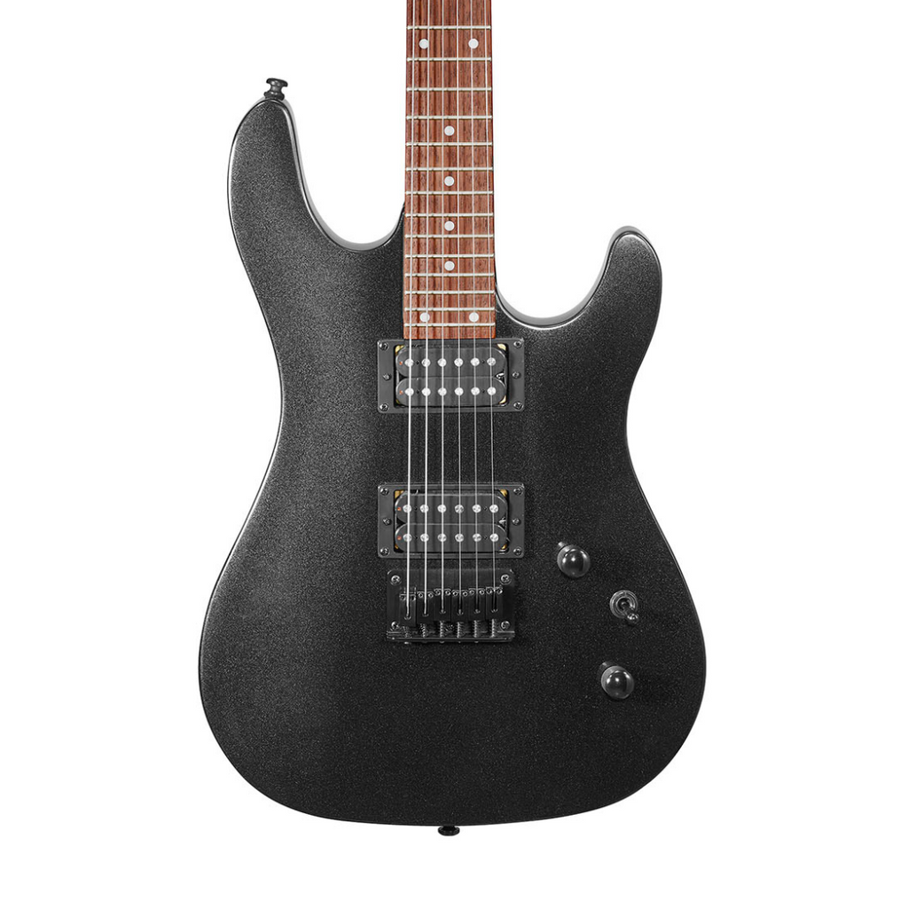 Cort KX100 6-String Electric Guitar in Black Metallic - Ploutone
