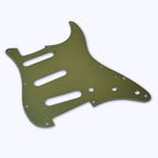 Custom Stratocaster Pickguard (11-Hole SSS) – Artisan Series - Textured Olive Drab Green - Ploutone