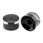 Gretsch Streamliner Knobs (Set of 4), Black, 6mm, 18 Spline - Ploutone