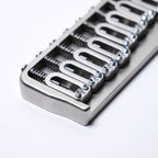 Hipshot 8-String Fixed Guitar Bridge - .175" Floor Height, - Satin - Ploutone