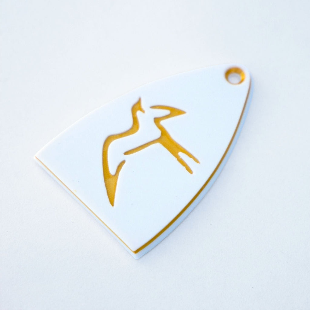 Custom PRS SE Truss Rod Cover – Tern (Multiple Colors) Guitar Fittings & Parts from Ploutone