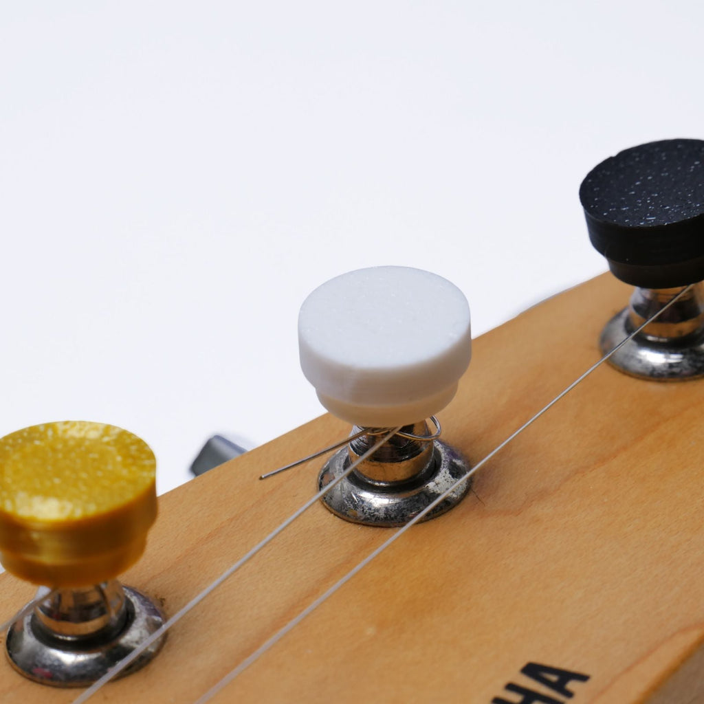 Guitar Tuning Peg Cover Caps, Fit 6mm Tuners (Set of 6) - Multiple Colors - Ploutone