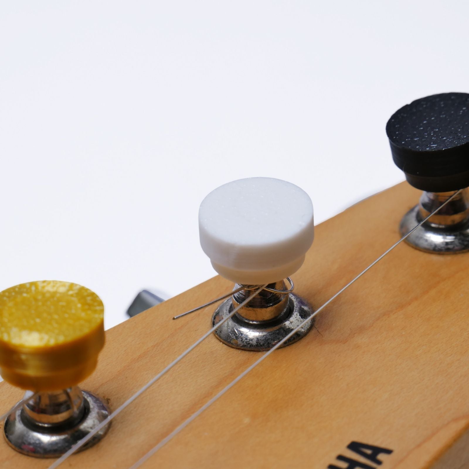 Guitar Tuning Peg Cover Caps, Fit 6mm Tuners (Set of 6) - Multiple Colors - Ploutone