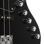 Cort Elrick NJS Series 4-String Bass Guitar Black - Ploutone
