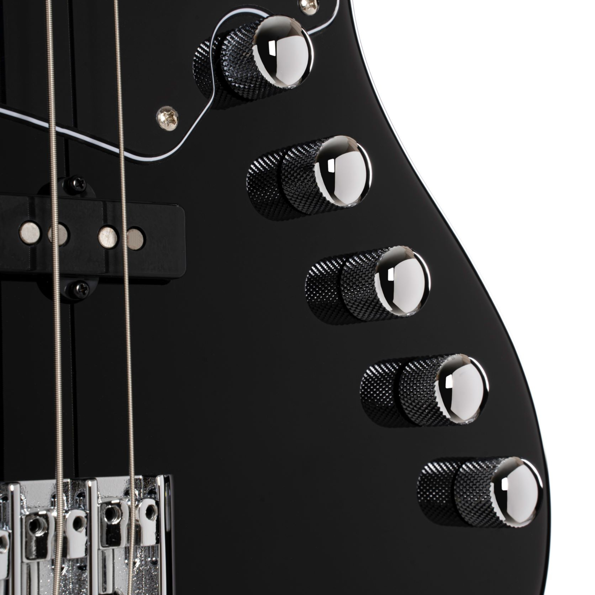 Cort Elrick NJS Series 4-String Bass Guitar Black - Ploutone