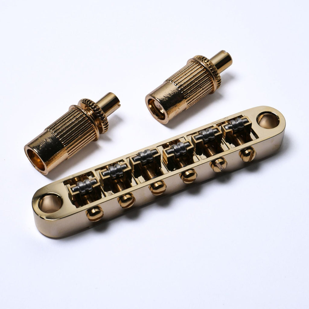 Tune-O-Matic Roller Bridge for Epiphone Les Paul - Chrome/Gold/Black Gold - Ploutone