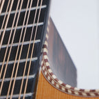 Oscar Schmidt OH52SE Acoustic-Electric Bajo Sexto w/ Bag - Solid Cedar & Macassar Ebony - Ploutone