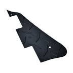 Metal Les Paul® Pickguard Diamond Plate - Black/ Chrome/ Gold guitar pickguards from Ploutone